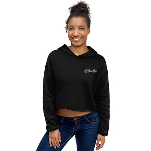 Open image in slideshow, Womens Crop Hoodie
